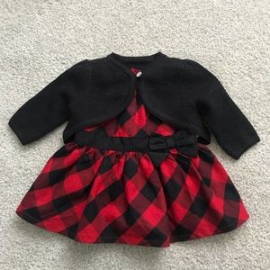 Carter’s baby girl dress and bolero